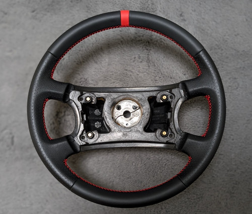 New leather steering wheel for - steering,