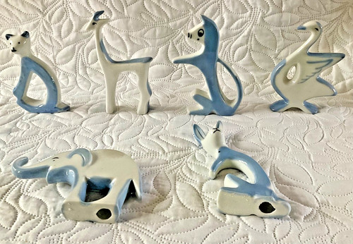 Six stylized royal dux animal - stylized,