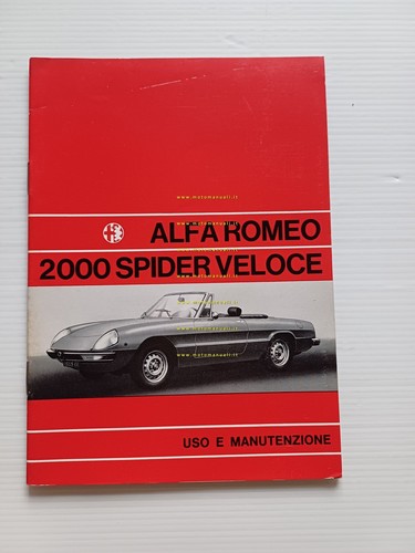 1971 alfa romeo 2000 - romeo, spider