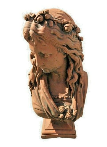 Stone lady bust - girl, or