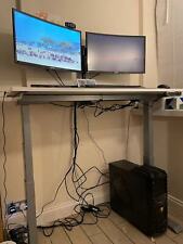 Dual motor electric height