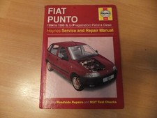 Fiat Punto Haynes Manual, 1994 to 1996, 1.1, 1.2, 1.7, Petrol & Diesel, 3/5 door