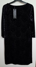 Billie & Blossom Black Sparkly Dress by Dorothy Perkins