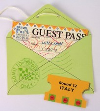 F1 - Guess Pass - Williams-Paddock/Box Pass - Gold - Ticket - Rare!