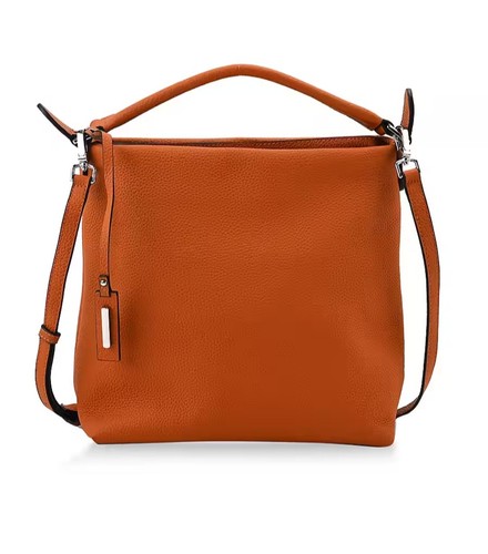 Leather shoulder hand bag - leather,