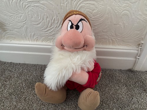 Grumpy plush teddy disney - plush,