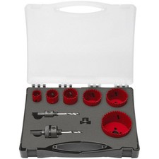 Exact Hole Saw Set 9-Piece