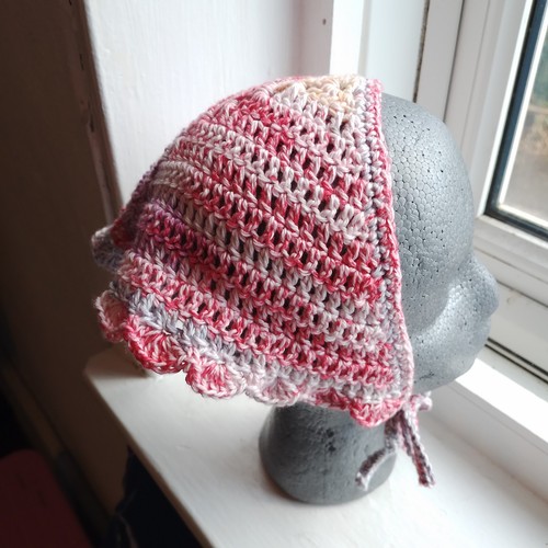 Ladies crochet cotton - ladies, bandana