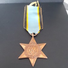 Vintage Ww2 "THE AIR CREW EUROPE STAR" RAF Medal.