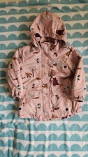 Lindex Water Repellent Girls Jacket Size 5-6 Years Pink
