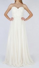 Reem Acra 100% Silk Bridal