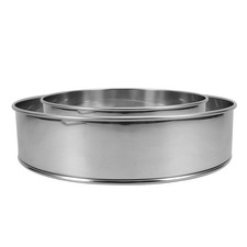  2 Pcs Flour Straining Sieve