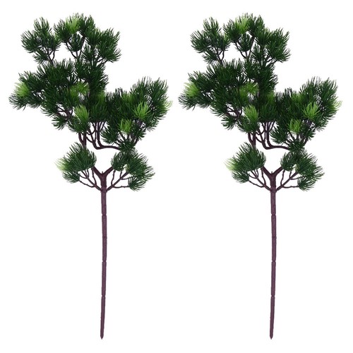 2pcs artificial pine branches - 2pcs,