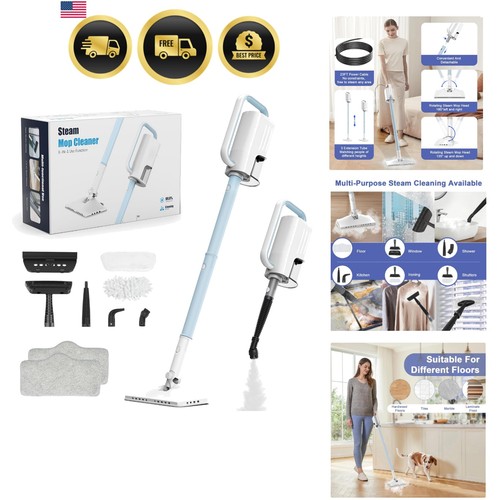 Rotating steam mop with 400ml - mop,
