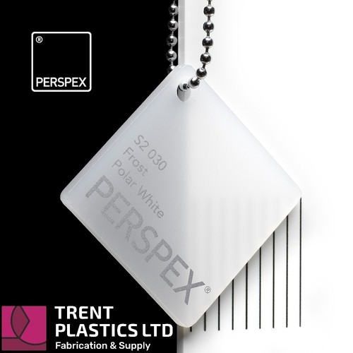 Opal frosted acrylic cut - opal,