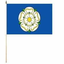 New Yorkshire Hand Waving Flag
