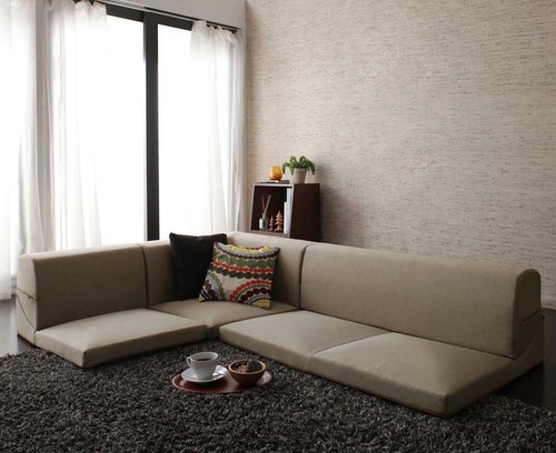Floor corner sofa - corner, 1p
