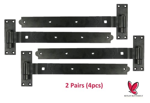 Hook and band hinges - and,