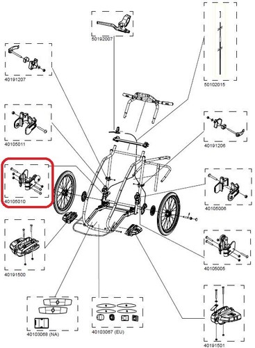 Thule autolock right cgr2 - autolock, /cgr2