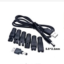 Universal USB charging set for