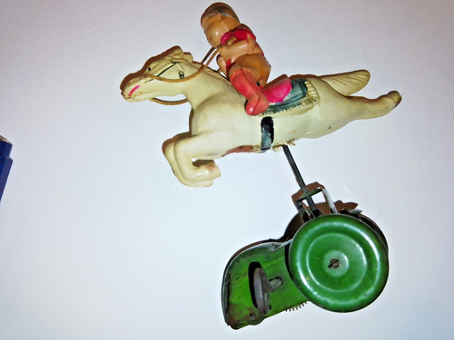 Vintage clockwork toy - vintage,