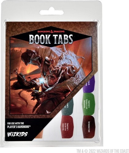 Book tabs player s - tabs, player's
