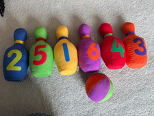 Childrens Babys Soft toy Skittles vintage 1990's complete with ball