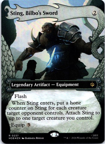 Sting bilbo sword - sting,,