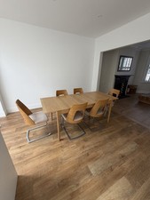 Ercol stylish oak dining table - stylish,