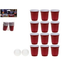 Mini Beer Pong Set - 12 Pack