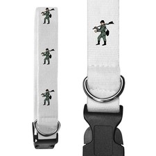 Walking hunter dog - dog, collars