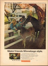 1973 Vintage ad Winnebago