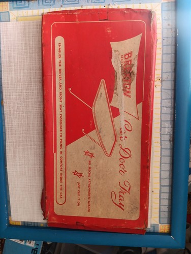 Brexton vintage 1950s car tray - vintage,