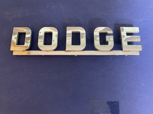 Dodge truck front hood emblem - dodge,