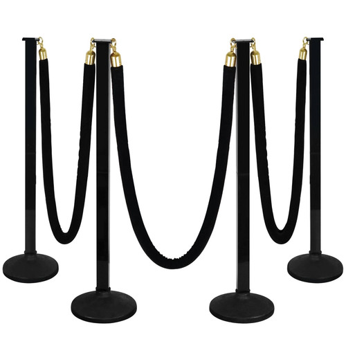 Pack stanchion post with - pack,