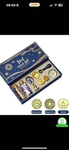 Craft gift set - seal, stamp