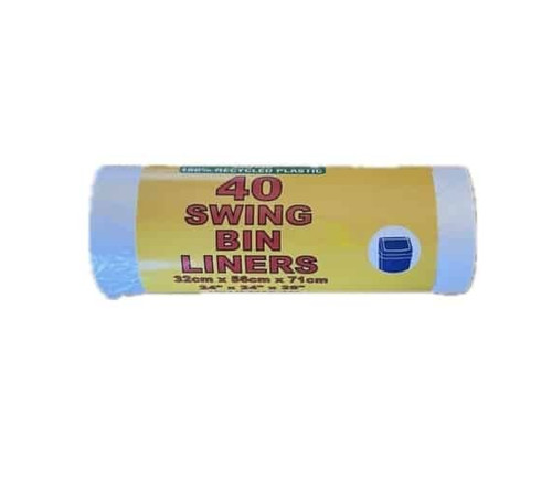Swing bin liners litre - 40,