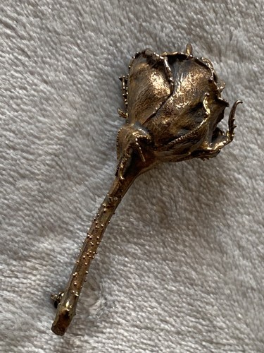 Flora danica rose brooch - flora,