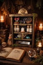 Witch's Apothecary Cabinet