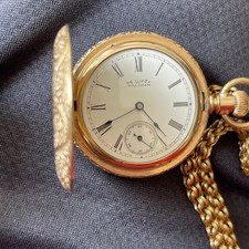 Waltham 18k Gold Pocket Watch