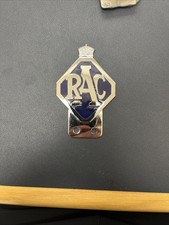 Vintage Metal Car Badge Rac