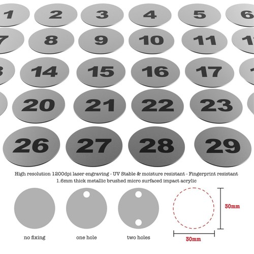 100 laser engraved number - engraved,
