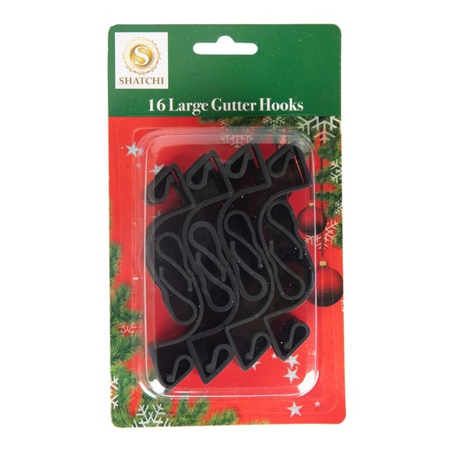 Large gutter hooks christmas - gutter,