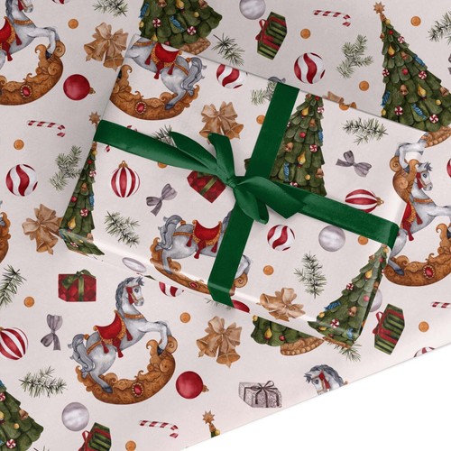Rocking horse christmas - rocking,
