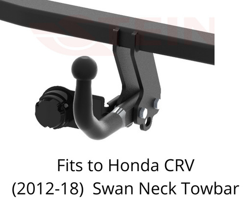 Tow bar for honda - cr-v, iv