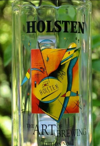 Rare 70s holsten pils glass - rare,