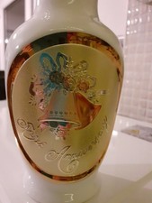 white chokin 24kt gold vase 50th anniversary