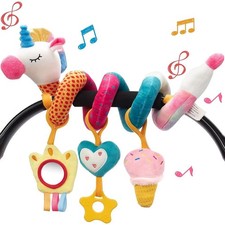 Soft Spiral Baby Rattle Toy