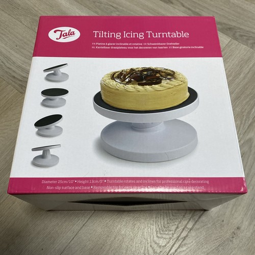 Tala tilting icing turntable - tala,