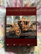 Collectors Wooden Jigsaw: The Gold State Coach (1762) The Royal Collection